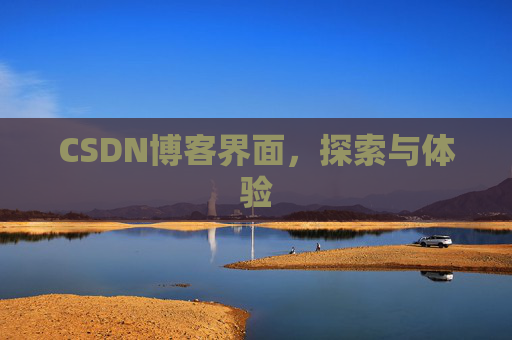 CSDN博客界面,探索与体验